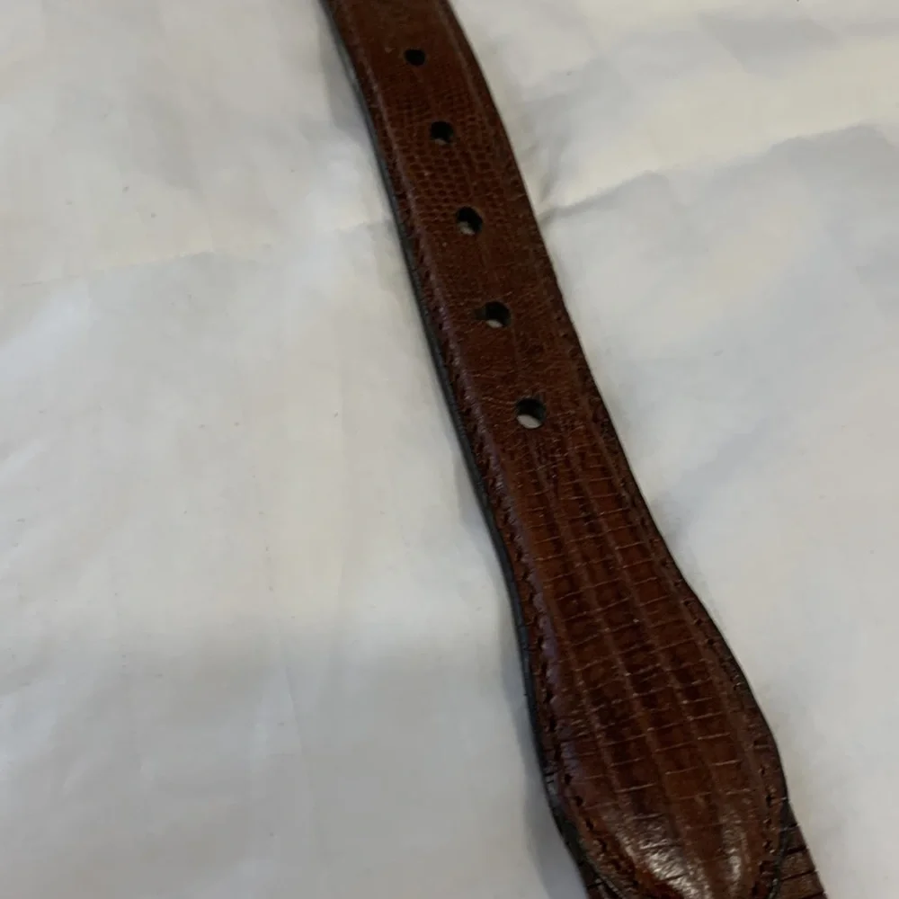 Sentry BraidedGenuine Leather Western Style Brown Belt, Size 34‎